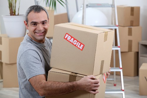 Man with a van helping with local moving service in Camdentown