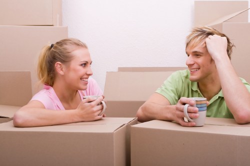 Professional house removalists in Camdentown loading furniture into a moving truck