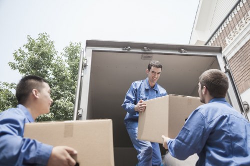 Same day removal van prepared for a fast relocation in Camdentown