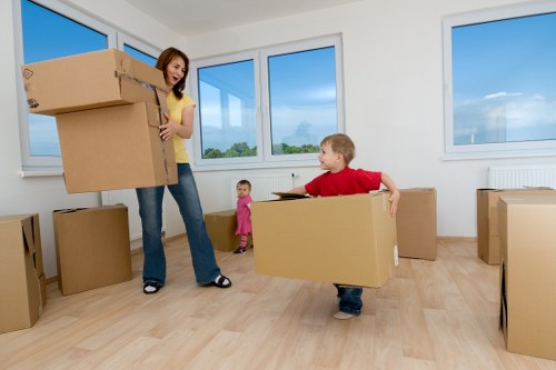 Professional packing and loading support for a flat move in Camden Town