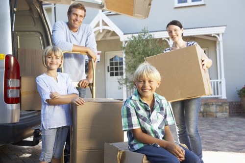Local removals team planning a move in Camdentown