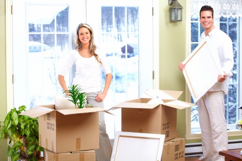 Commercial movers supporting a Camden Town business relocation