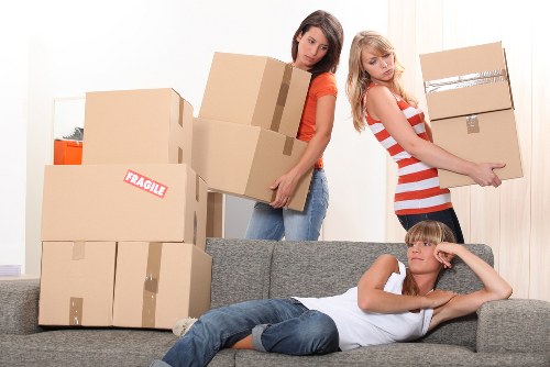 Van loading support for furniture collection near Camden Town